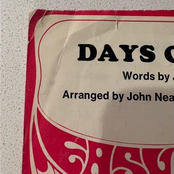 Vintage Sheet Music Days of Wine and Roses Henry Mancini Johnny Mercer 1962 - Picture 6 of 11